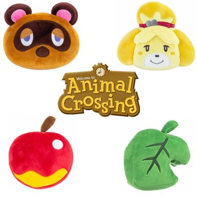 Animal Crossing plush set