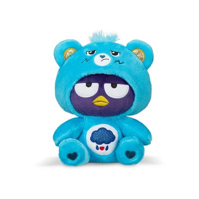 Hello Kitty x Badtz-Maru Care Bear plush